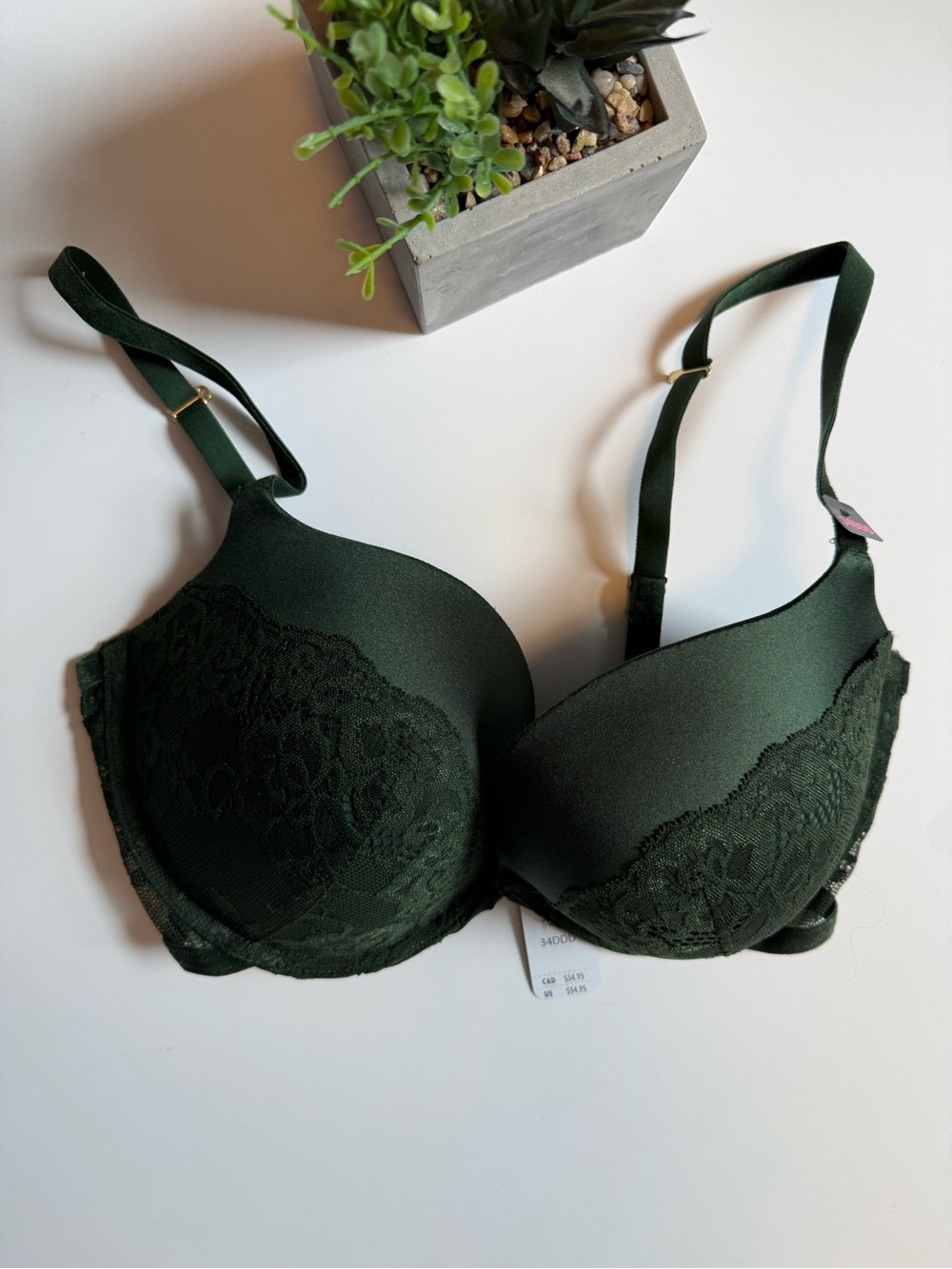 La Senza Beyond Sexy Classic Plunge Push-Up Bra - 34DDD